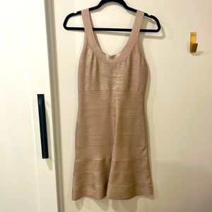 Rose Gold HERVE LEGER